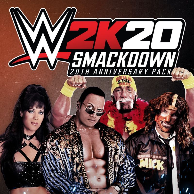 WWE 2K20 box art for Playstation 4